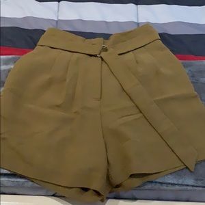 Olive shorts